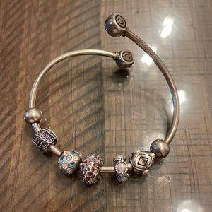 Chamilia Bangle with Charms